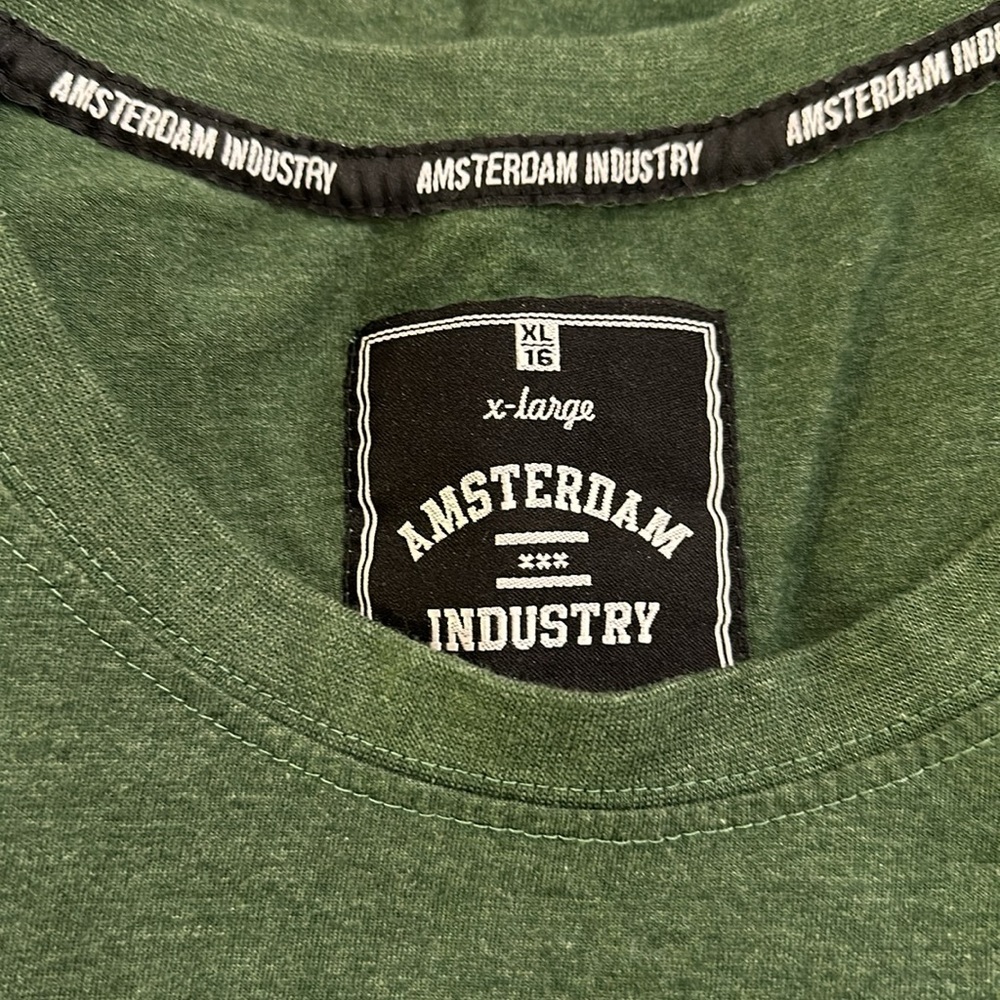Amsterdam Industry t-shirt. Green. Excellent condition. - Picture 5 of 5